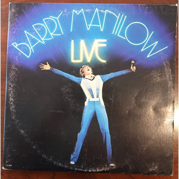 BARRY MANILOW - Live 12" Double Vinyl 1977 LP Record Album ARISTA AL 8500 - Picture 1 of 8